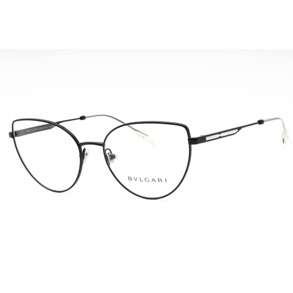 NWT Bvlgari BV2241 Black Cat Eye 55mm Eyeglasses